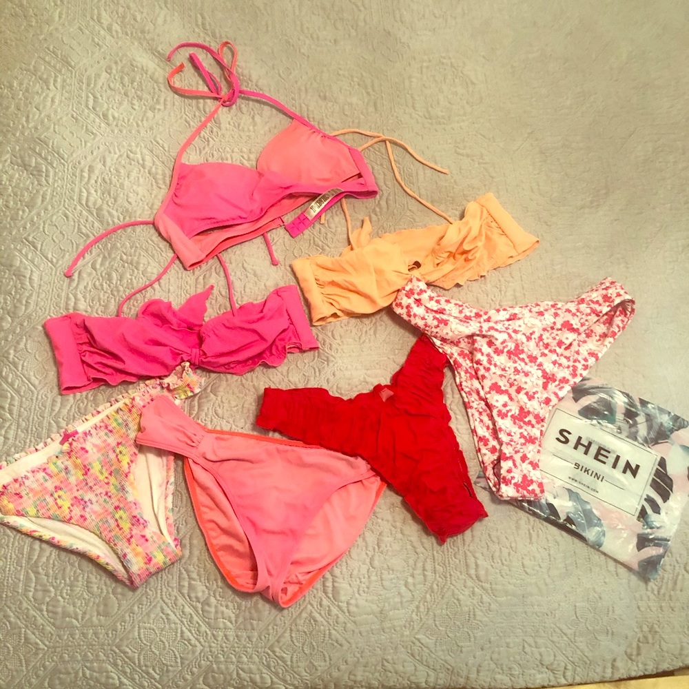 Lot of Victoria Secret and SHEIN bikinis